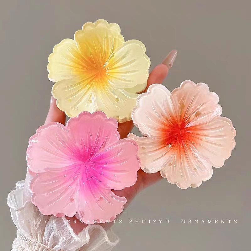 كليبس شعر بتصميم ورده 🌸
